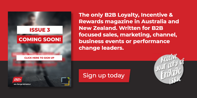 The only B2B Loyalty, Incentive & Rewards magazine in Australia and New Zealand. Written for B2B focused sales, marketing, channel, business events or performance change leaders.